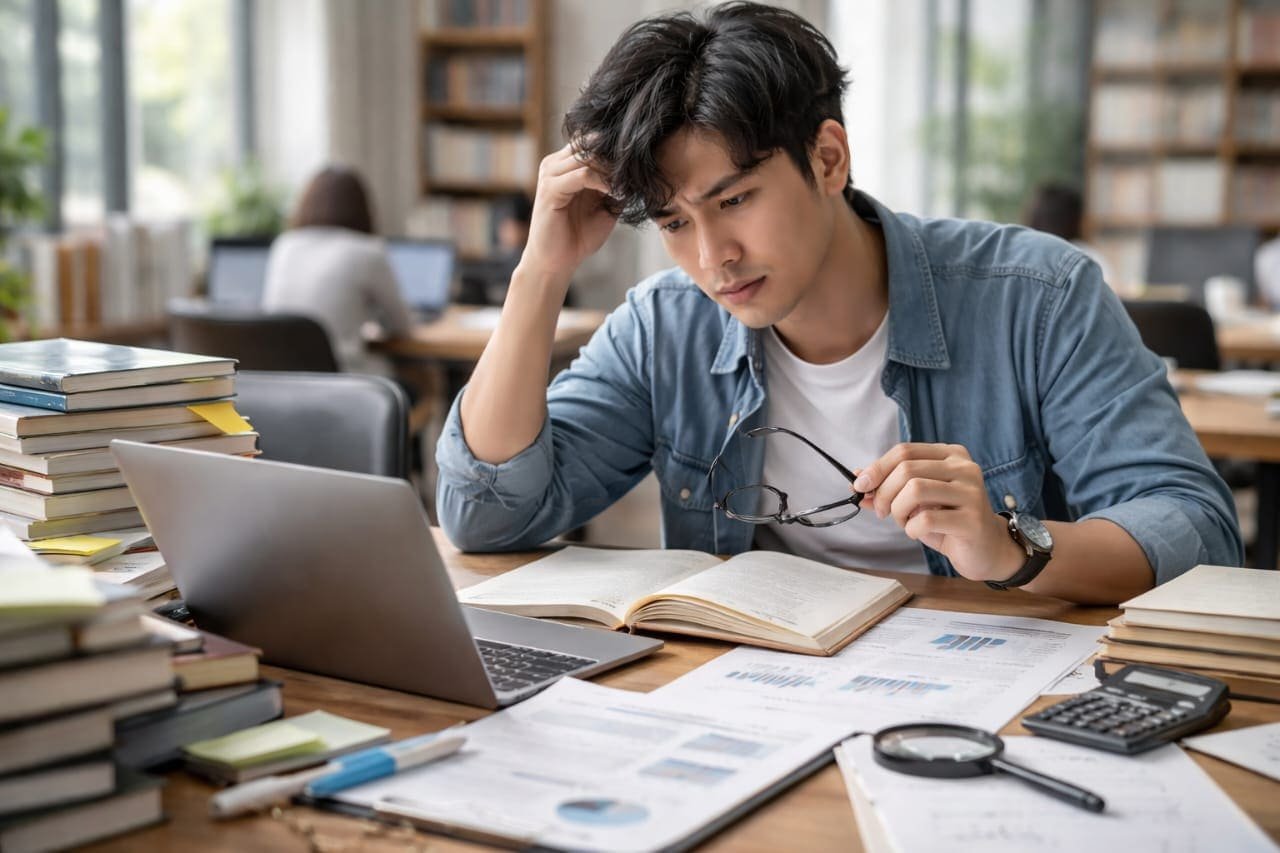 Diskusi proposal tesis dengan dosen pembimbing