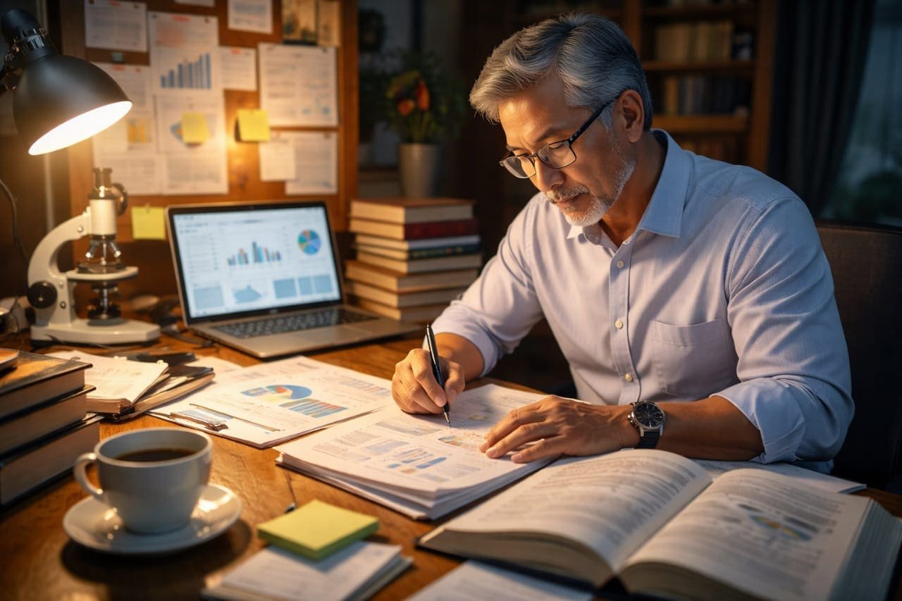 Tinjauan pustaka dan kerangka teori disertasi