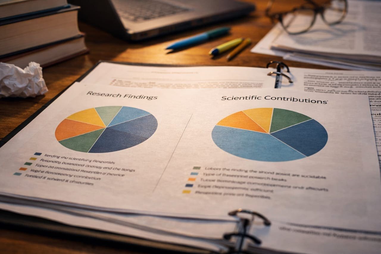 Mahasiswa S3 mempersiapkan sidang disertasi