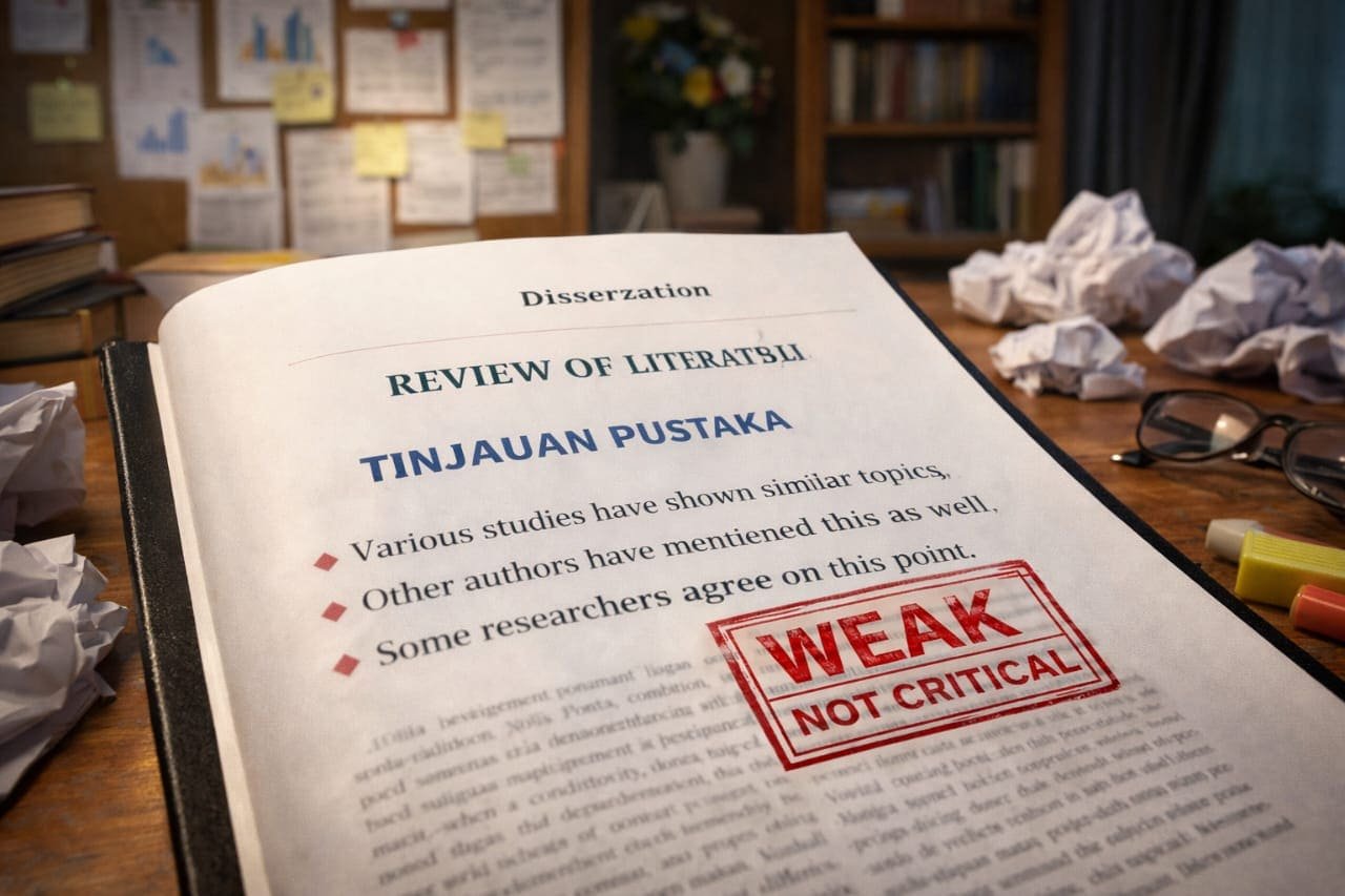 Tinjauan pustaka disertasi yang kompleks