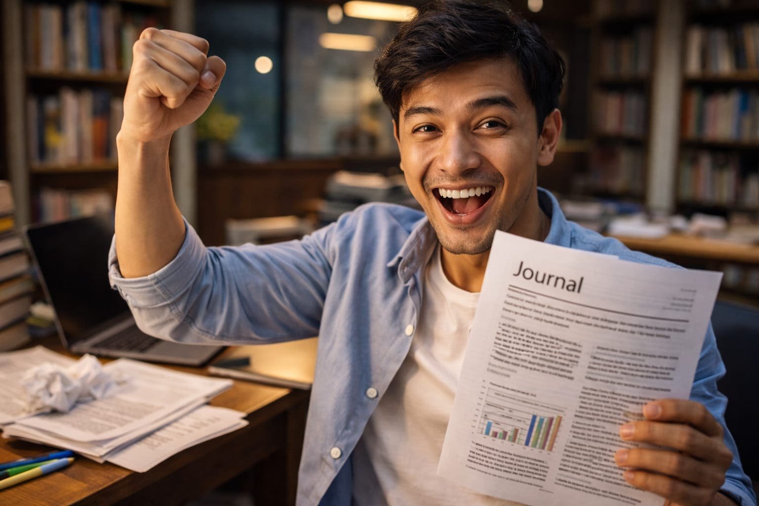 Artikel jurnal ilmiah diterima dan dipublikasikan